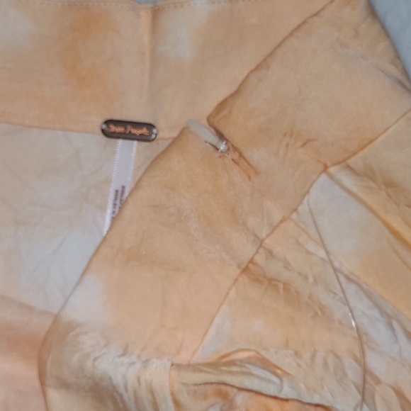 Free People Peach Skirt Flowy Size 8 NWT - Picture 3 of 6